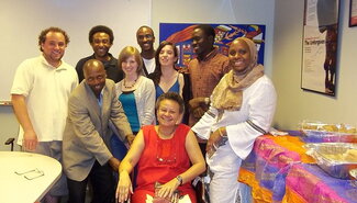 CAS graduate students with Drs. Bowen and Barro, 2011