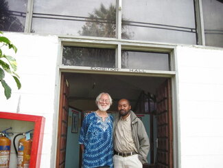  Professor Al Kagan visits the Arusha Declaration Museum in Tanzania