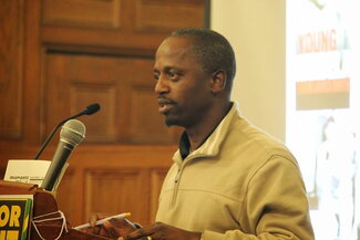 Nelson Mandela Memorial (Bheki Madela, Ph.D. student in EPOL)