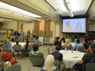 Students at the Summer 2016 Language Showcase
